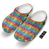 Rainbow Eyes LGBT Pride Print Pattern Clog-grizzshop