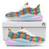 Rainbow Eyes LGBT Pride Print Pattern Running Sneakers-grizzshop