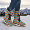 Rainbow Eyes LGBT Pride Print Pattern Snow Boots-grizzshop