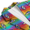 Rainbow Eyes LGBT Pride Print Pattern Women's Blazer-grizzshop