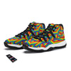 Rainbow Flag LGBT Pride Pattern Black Bball Shoes-grizzshop