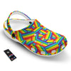 Rainbow Flag LGBT Pride Pattern Clog-grizzshop