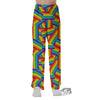 Rainbow Flag LGBT Pride Pattern Pajama Pants-grizzshop