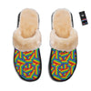 Rainbow Flag LGBT Pride Pattern Slippers-grizzshop