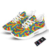 Rainbow Flag LGBT Pride Pattern Tennis Shoes-grizzshop