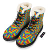 Rainbow Flag LGBT Pride Pattern Winter Boots-grizzshop