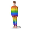 Rainbow Flag LGBT Pride Print Kid's Pajamas-grizzshop