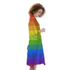 Rainbow Flag LGBT Pride Print Kimono-grizzshop