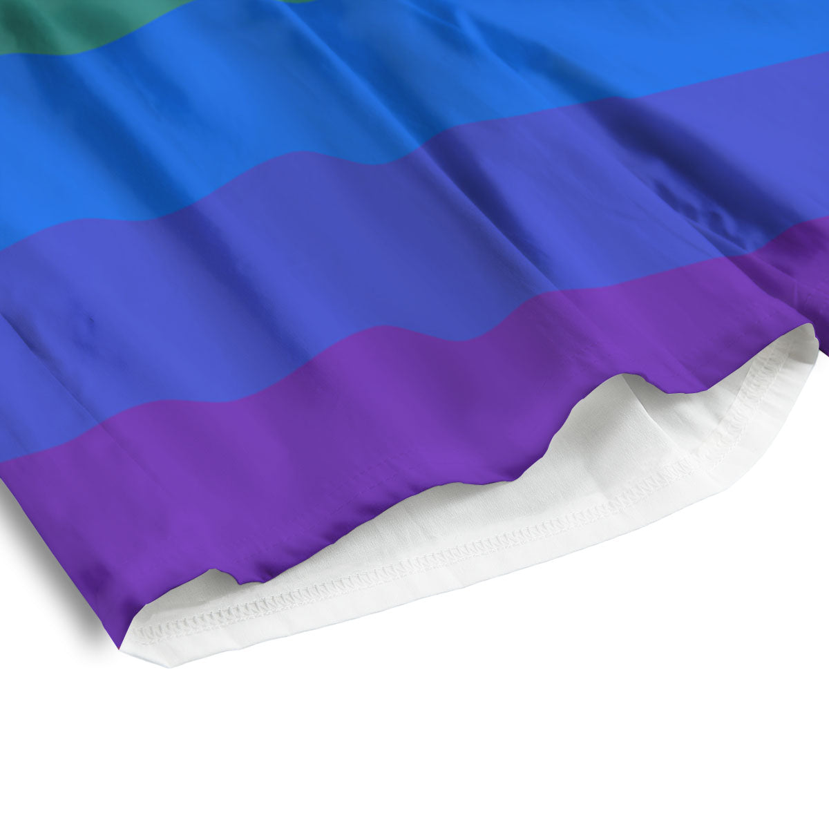 Rainbow Flag LGBT Pride Print Men's Athletic Shorts