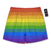 Rainbow Flag LGBT Pride Print Men's Running Shorts-grizzshop