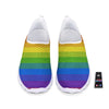 Rainbow Flag LGBT Pride Print Nurse Shoes-grizzshop