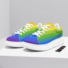 Rainbow Flag LGBT Pride Print Platform Shoes-grizzshop