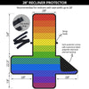 Rainbow Flag LGBT Pride Print Recliner Protector-grizzshop