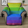 Rainbow Flag LGBT Pride Print Recliner Protector-grizzshop