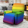 Rainbow Flag LGBT Pride Print Recliner Slipcover-grizzshop