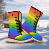 Rainbow Flag LGBT Pride Print Snow Boots-grizzshop