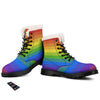 Rainbow Flag LGBT Pride Print Winter Boots-grizzshop