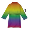 Rainbow Gradient LGBT Pride Print Bathrobe-grizzshop