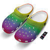 Rainbow Gradient LGBT Pride Print Clog-grizzshop