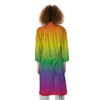 Rainbow Gradient LGBT Pride Print Kimono-grizzshop