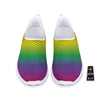 Rainbow Gradient LGBT Pride Print Nurse Shoes-grizzshop