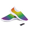 Rainbow Gradient LGBT Pride Print Nurse Shoes-grizzshop