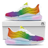 Rainbow Gradient LGBT Pride Print Running Sneakers-grizzshop