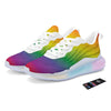 Rainbow Gradient LGBT Pride Print Running Sneakers-grizzshop