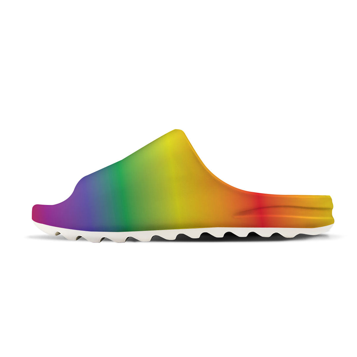 Rainbow Gradient LGBT Pride Print Sandals-grizzshop