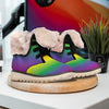 Rainbow Gradient LGBT Pride Print Snow Boots-grizzshop