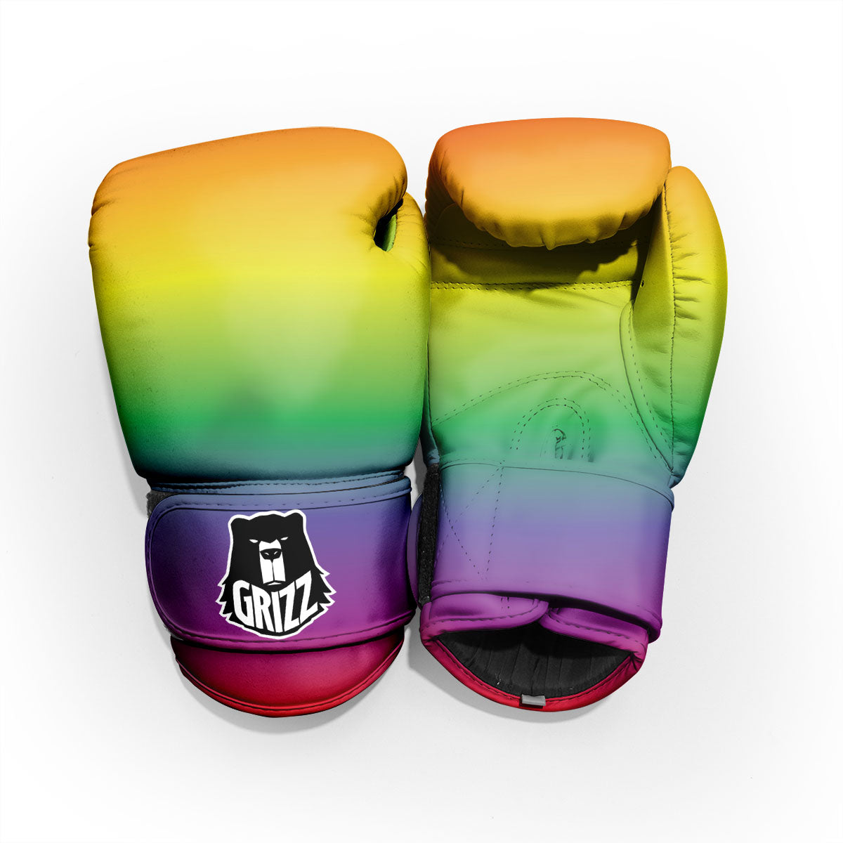 Rainbow Gradient LGBT Pride Print Pro Boxing Glove