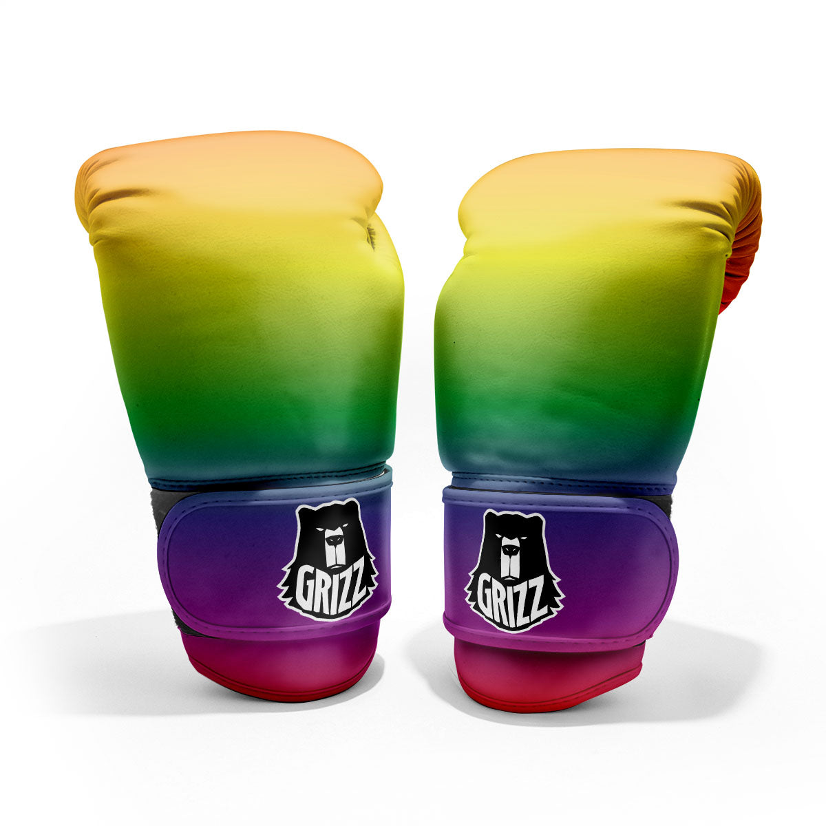 Rainbow Gradient LGBT Pride Print Pro Boxing Glove