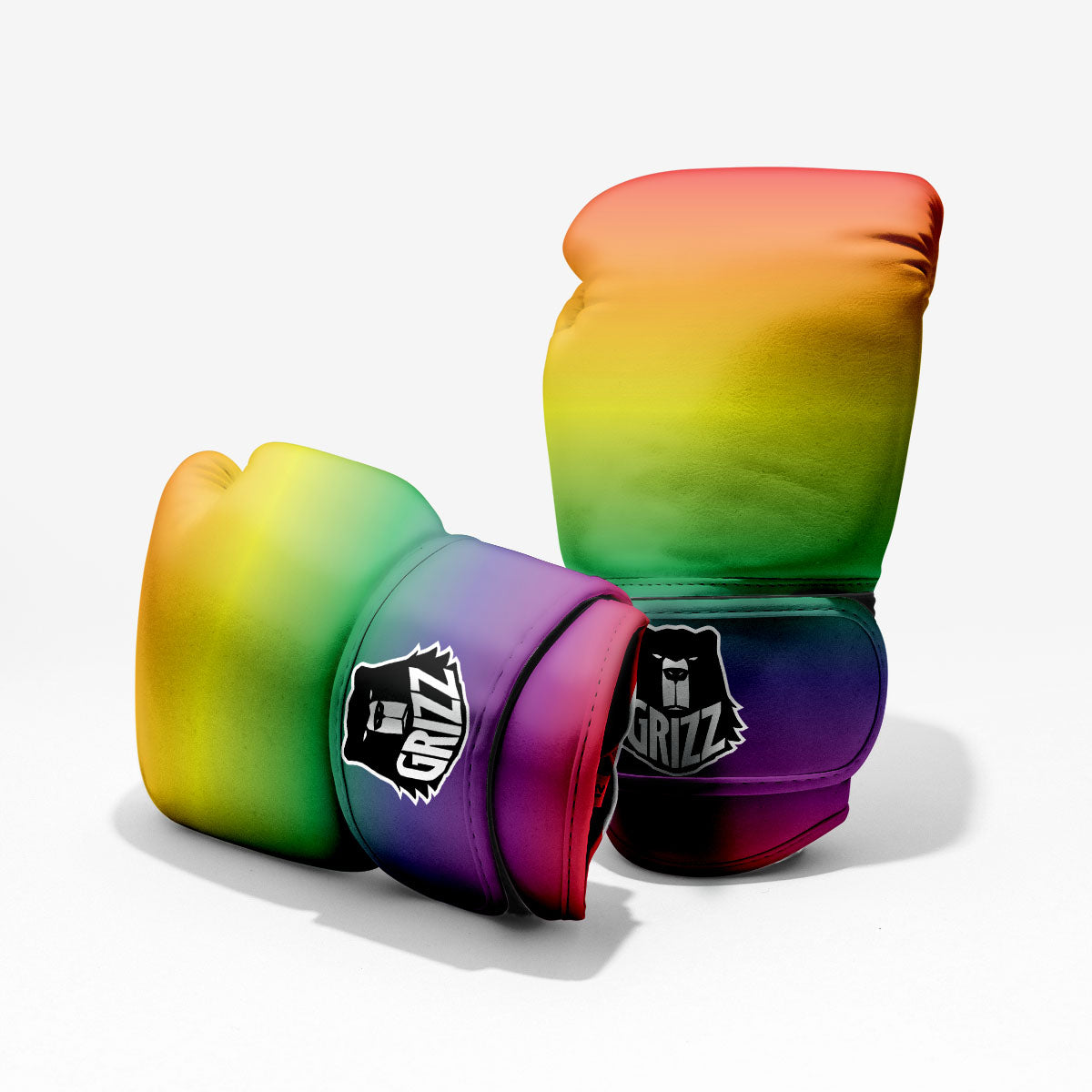 Rainbow Gradient LGBT Pride Print Pro Boxing Glove