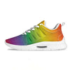 Rainbow Gradient LGBT Pride Print Tennis Shoes-grizzshop