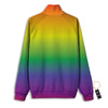 Rainbow Gradient LGBT Pride Print Track Jacket-grizzshop