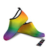 Rainbow Gradient LGBT Pride Print Water Shoes-grizzshop