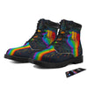 Rainbow Hand LGBT Pride Print Boots-grizzshop