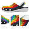 Rainbow Hand LGBT Pride Print Clog-grizzshop