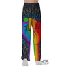 Rainbow Hand LGBT Pride Print Pajama Pants-grizzshop