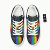 Rainbow Hand LGBT Pride Print Platform Shoes-grizzshop