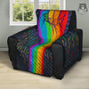 Rainbow Hand LGBT Pride Print Recliner Protector-grizzshop