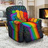 Rainbow Hand LGBT Pride Print Recliner Slipcover-grizzshop