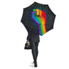 Rainbow Hand LGBT Pride Print Umbrella-grizzshop