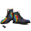 Rainbow Hand LGBT Pride Print Winter Boots-grizzshop