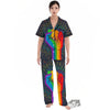 Rainbow Hand LGBT Pride Print Women's Pajamas Set-grizzshop