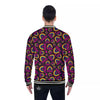 Rainbow Heart LGBT Pride Print Pattern Baseball Jacket-grizzshop