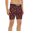 Rainbow Heart LGBT Pride Print Pattern Boxer Briefs-grizzshop