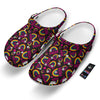 Rainbow Heart LGBT Pride Print Pattern Clog-grizzshop