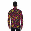 Rainbow Heart LGBT Pride Print Pattern Men's Long Sleeve Shirts-grizzshop