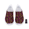 Rainbow Heart LGBT Pride Print Pattern Nurse Shoes-grizzshop